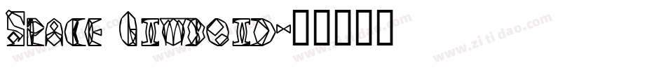 Space Gimboid字体转换